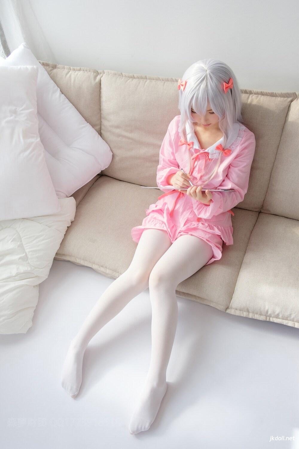 图片[1]-森萝财团 爱花写真 ALPHA-015 白发魔女传 [102P-978MB]-JKDOLL